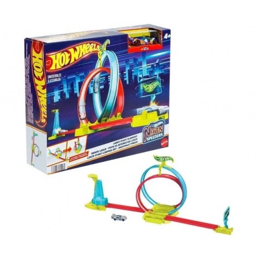 HOT WHEELS NEON SPEEDERS NEONOWA SUPERPĘTLA/3 -zdjęcie numer 1