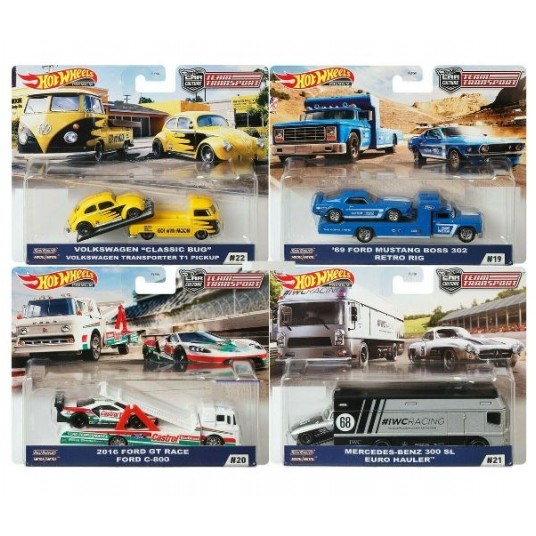 HOT WHEELS POJAZD TRANSPORTOWY 50 ROCZNICA /4 -zdjęcie numer 1