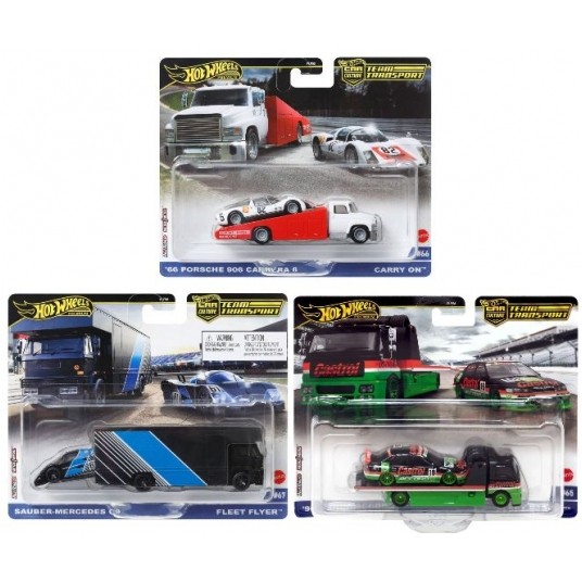HOT WHEELS POJAZD TRANSPORTOWY 50 ROCZNICA /4 -zdjęcie numer 1