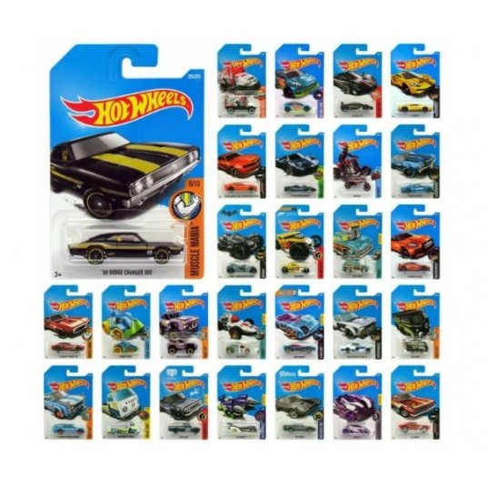 HOT WHEELS POJEDYNCZE AUTKO NA BLISTRZE /72 -zdjęcie numer 1