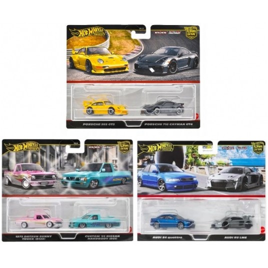 HOT WHEELS PREMIUM CULTURE CAR 2-PACK ASST. /8 -zdjęcie numer 1