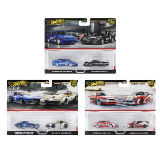 HOT WHEELS PREMIUM CULTURE CAR 2-PACK ASST. /8 -zdjęcie numer 1
