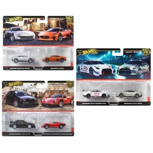 HOT WHEELS PREMIUM CULTURE CAR 2-PACK ASST./8 -zdjęcie numer 1