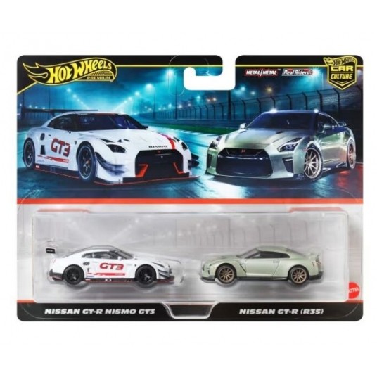 HOT WHEELS PREMIUM CULTURE CAR 2-PACK NISSAN GTR/ -zdjęcie numer 1