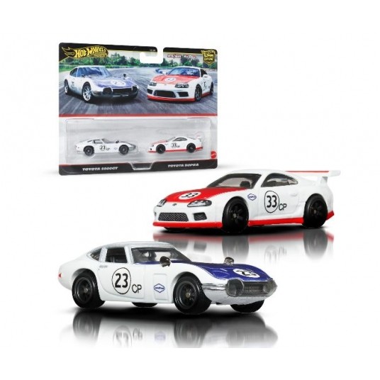 HOT WHEELS PREMIUM CULTURE CAR 2-PACK TOYOTA /8 -zdjęcie numer 1