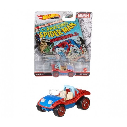 HOT WHEELS PREMIUM MARVEL SPIDERMAN CAR /10 -zdjęcie numer 1