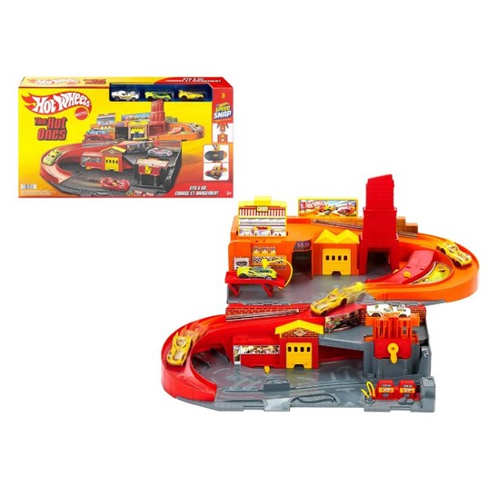 HOT WHEELS RAJDOWE MIASTO PRZENOŚNY ZESTAW -zdjęcie numer 1