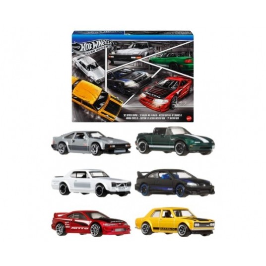 HOT WHEELS SILVER SERIES ZESTAW 6 AUTEK JAPAN./6 -zdjęcie numer 1