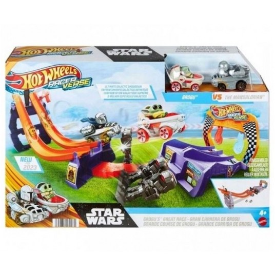 HOT WHEELS STAR WARS ZESTAW WIELKI WYŚCIG GROGU /3 -zdjęcie numer 1