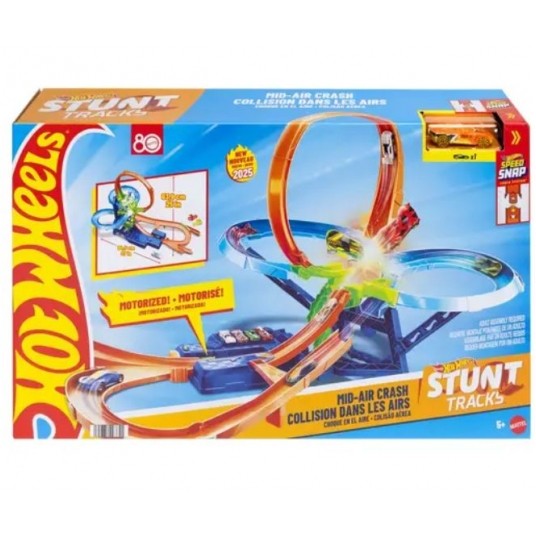 HOT WHEELS STUNT TRACKS POWIETRZNA KRAKSA /2 -zdjęcie numer 1