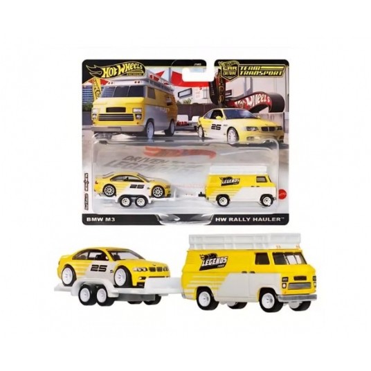 HOT WHEELS TEAM TRANSPORT LEGENDS BMW 2PACK/4 -zdjęcie numer 1