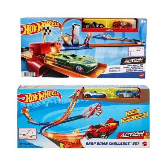 HOT WHEELS TOR PODWÓJNY ZJAZD ASST /4 -zdjęcie numer 1
