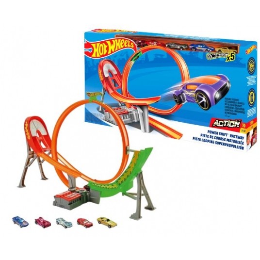 HOT WHEELS TOR POWER SHIFT AKCELERATOR 5 AUTEK /4 -zdjęcie numer 1