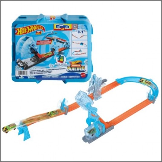 HOT WHEELS TRACK BUILDER POWIETRZNY ZJAZD /2 -zdjęcie numer 1