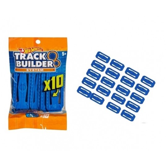 HOT WHEELS TRACK BUILDER SYSTEM CONNECTOR 10PACK -zdjęcie numer 1