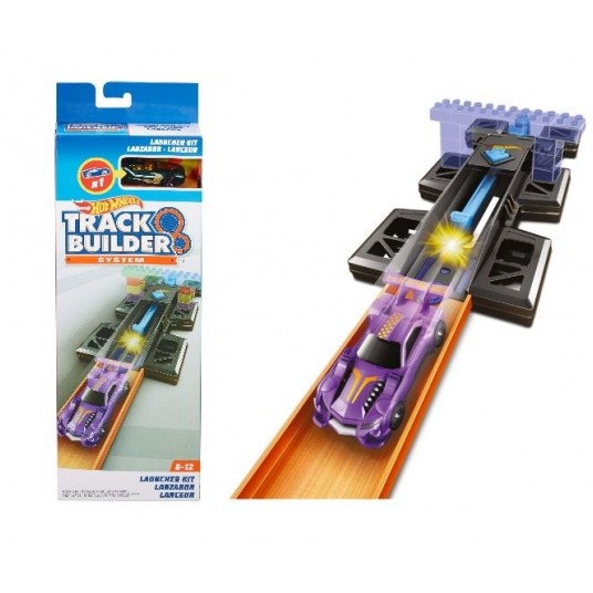 HOT WHEELS TRACK BUILDER ZESTAW STARTOWY + AUTKO/6 -zdjęcie numer 1