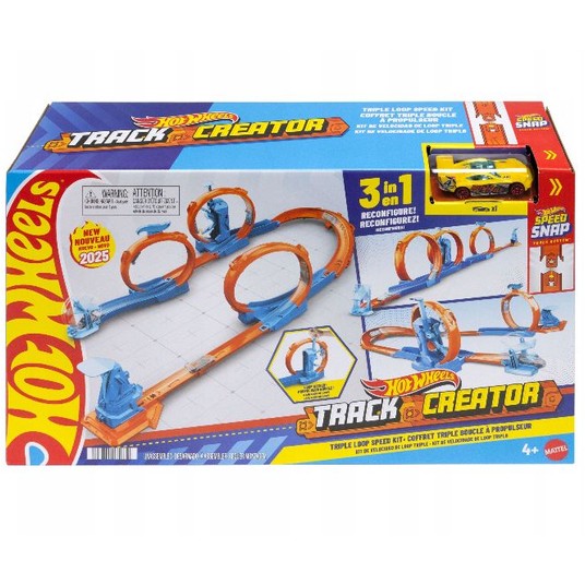 HOT WHEELS TRACK CREATOR TOR + 3 PĘTLE /2 -zdjęcie numer 1