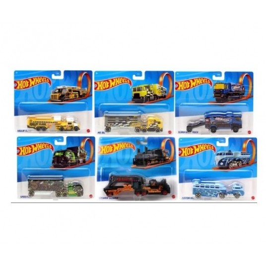 HOT WHEELS TRUCK AUTO CIĘŻARÓWKA ASST /6 -zdjęcie numer 1
