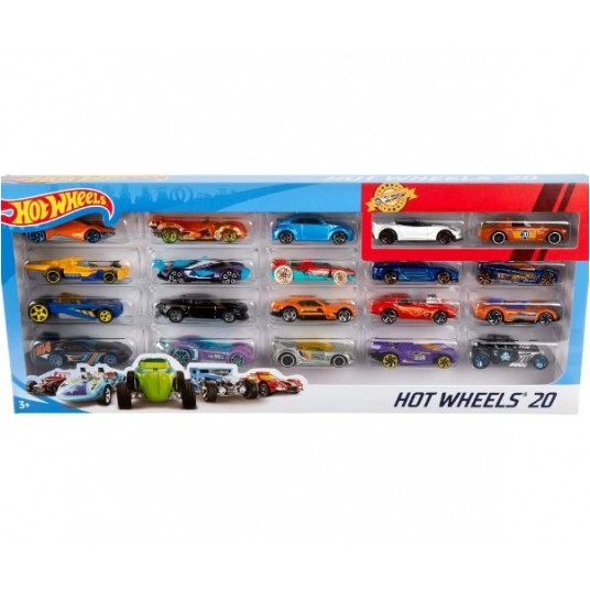 *** HOT WHEELS ZESTAW 20 PACK AUTEK /6 -zdjęcie numer 1