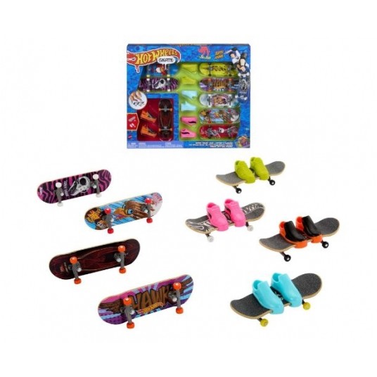 HOT WHEELS ZESTAW 8 FINGERBOARD DESKOROLKI -zdjęcie numer 1