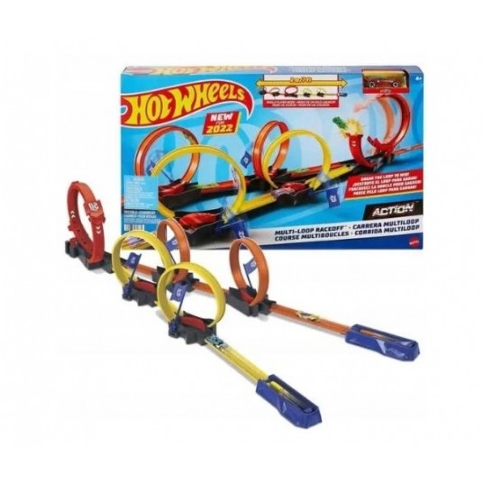 HOT WHEELS ZESTAW TOR RAJD PRZEZ PĘTLE /4 -zdjęcie numer 1