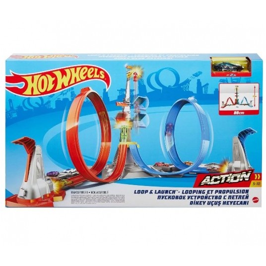HOT WHEELS ZESTAW WIEŻA STARCIE NA WYSOKOŚCI /4 -zdjęcie numer 1