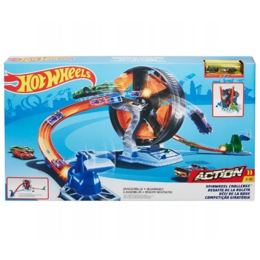HOT WHEELS ZESTAW ZAKRĘCONA OPONA /4 -zdjęcie numer 3