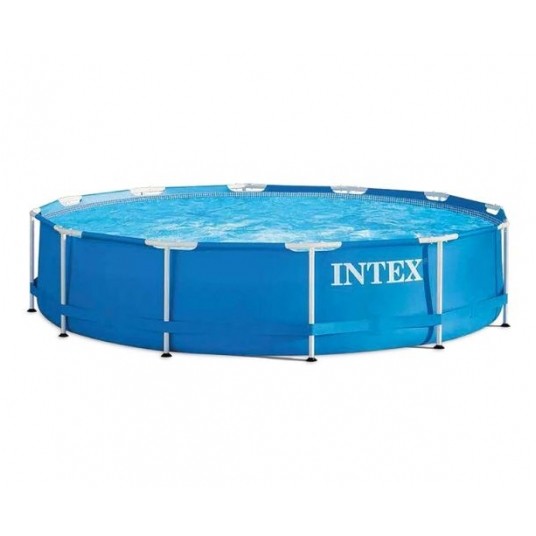INTEX BASEN OGRODOWY METALOWY STELAŻ 366x76 -zdjęcie numer 1