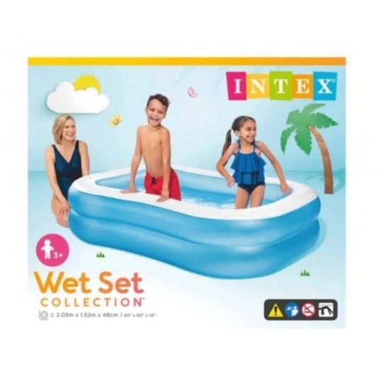 INTEX BASEN OGRODOWY PROSTOKĄTNY 203x152x48cm /3 -zdjęcie numer 1