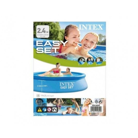 INTEX BASEN OGRODOWY ROZPOROWY EASY SET 244x61 -zdjęcie numer 1