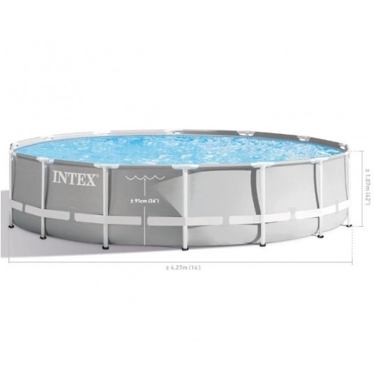 INTEX BASEN OGRODOWY STELAŻOWY 427x107cm /1 -zdjęcie numer 1