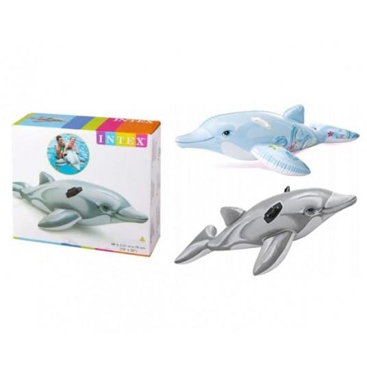 INTEX DMUCHANY DELFIN 2 WZORY 175cm /6 -zdjęcie numer 1