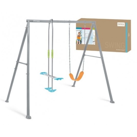 INTEX HUŚTAWKA OGRODOWA 254x251x211cm -zdjęcie numer 1