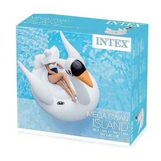 INTEX MATERAC DO PŁYWANIA DUŻY ŁABĘDŹ /2 -zdjęcie numer 1