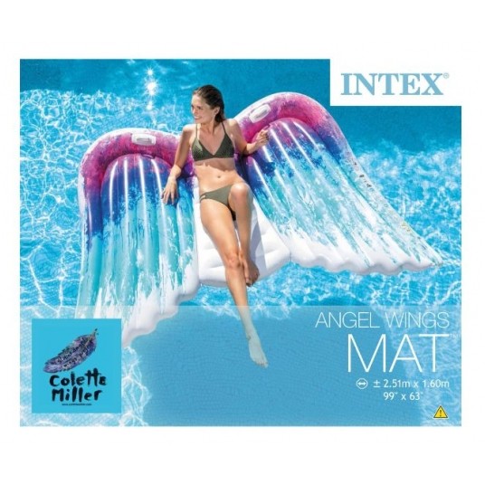 INTEX MATERAC DO PŁYWANIA SKRZYDŁA 251x160cm /4 -zdjęcie numer 1