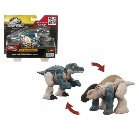 JURASSIC WORLD 2 IN 1 BARYONYX & PARASAUROLOPHUS/4 -zdjęcie numer 1