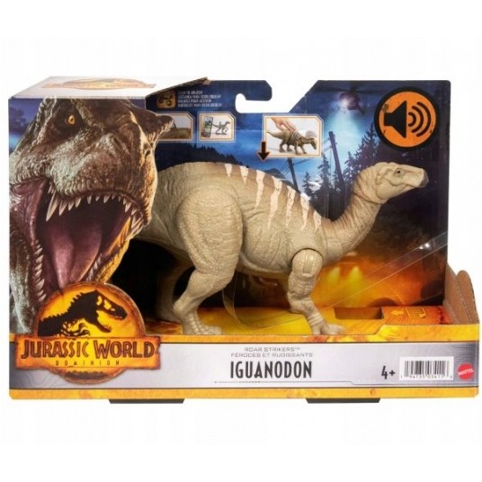 JURASSIC WORLD DINOZAUR DZIKI RYK IGUANODON /4 -zdjęcie numer 1