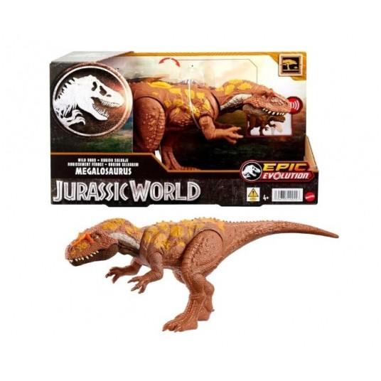 JURASSIC WORLD DINOZAUR GROŹNY RYK MEGALOZAUR /4 -zdjęcie numer 1