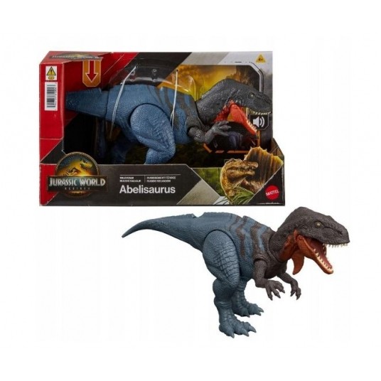 JURASSIC WORLD DZIKI RYK DINOZAUR ABELISAURUS /4 -zdjęcie numer 1