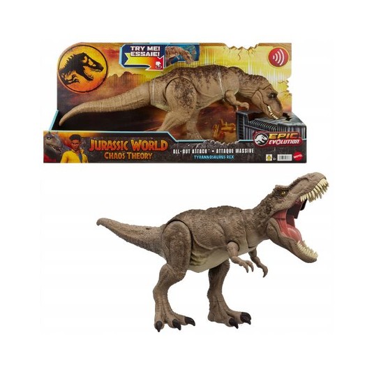 JURASSIC WORLD EPIC EVOLUTION FIGURKA TYRANOSAURUS -zdjęcie numer 1