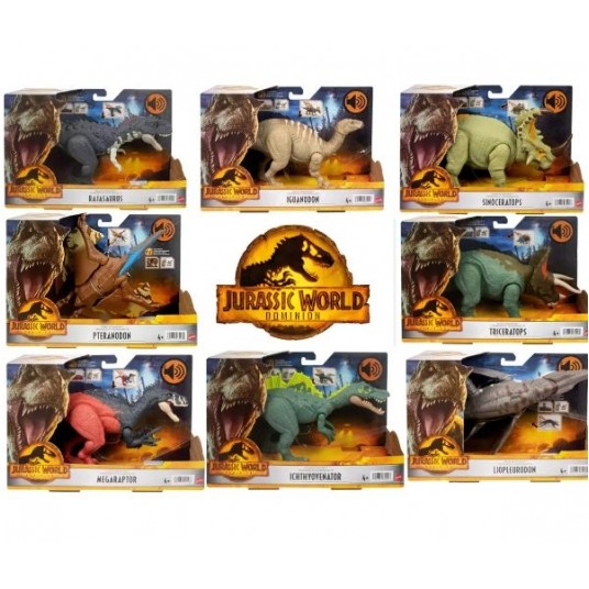 JURASSIC WORLD FIGURKA DINOZAUR MIX /6 -zdjęcie numer 2