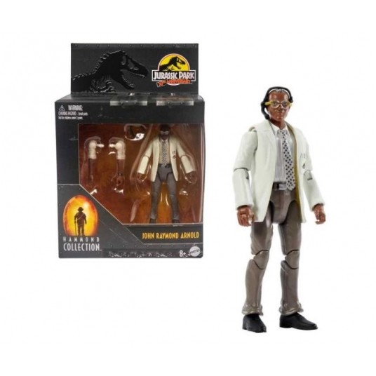 JURASSIC WORLD FIGURKA JOHN RAYMOND ARNOLD 9,5cm/4 -zdjęcie numer 1