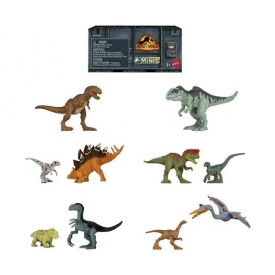 JURASSIC WORLD FIGURKA MINI DINOZAUR /24 -zdjęcie numer 1