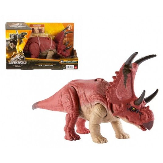 JURASSIC WORLD INTERAKTYWNY DINO DIABLOCERATOPS / -zdjęcie numer 1