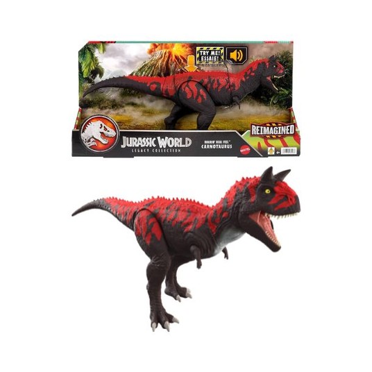 JURASSIC WORLD LEGACY ROARIN REAL CARNOTAURUS/2 -zdjęcie numer 1