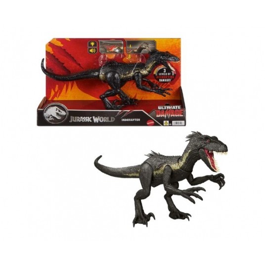 JURASSIC WORLD ULTIMATE DAMAGE INDORAPTOR/2 -zdjęcie numer 1