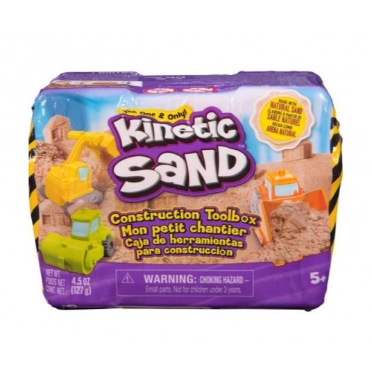 KINETIC SAND PIASEK KINETY. CONSTRUC. TOOLBOX /18 -zdjęcie numer 1