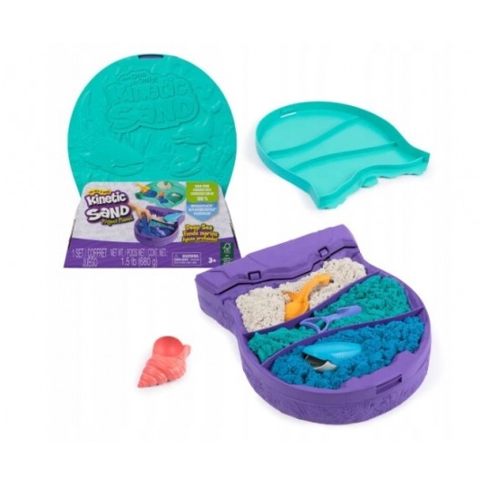 KINETIC SAND PIASEK KINETYCZNY DEEP SEA / -zdjęcie numer 1