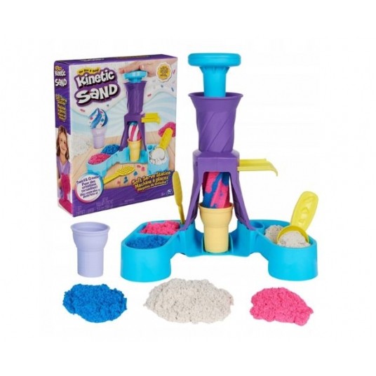 KINETIC SAND PIASEK KINETYCZNY WYTWÓRNIA LODÓW/4 -zdjęcie numer 1