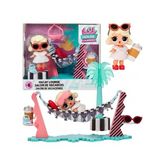 L.O.L. LOL SUPRISE DOLL WAKACYJNA VACAY LOUNGE /2 -zdjęcie numer 1